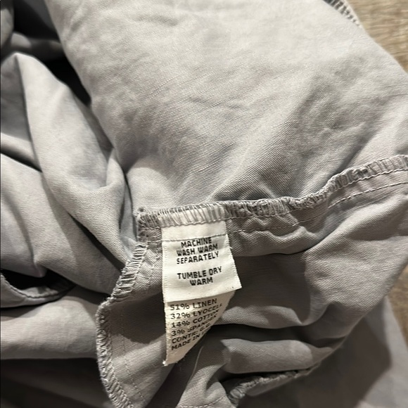 Cut Loose Elegant Gray Wide-Leg Pants - Picture 4 of 10